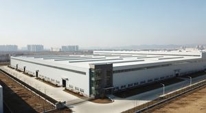 Nouvelle conception d'entrepôt/atelier/hangar/hall en acier préfabriqué <span class=keywords><strong>gratuit</strong></span>, structure en acier pour atelier - Product Image 2