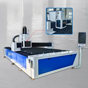 Mesin pemotong laser serat kecil ekonomis Harga terjangkau mesin pemotong laser serat cnc