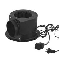 Moteurs d'échappement pour barbecue coréen Ventilateur de ventilation silencieux intérieur à forte aspiration Extracteur d'air pour fumoir Matériau métallique