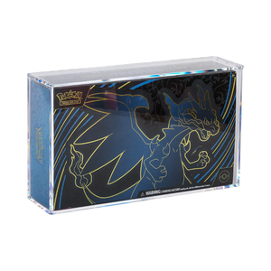 Boîte de collection magnétique en acrylique résistante aux UV pour cartes Pokémon TCG Mega Phantom <span class=keywords><strong>Charizard</strong></span> X <span class=keywords><strong>Ex</strong></span> Ultra-Premium Collection UPC - Product Image 1