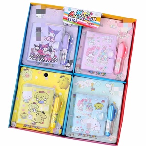 Set de Cuaderno Mini y Bolígrafo con Diseño de Capibara de Sanrio, Regalo <span class=keywords><strong>para</strong></span> Estudiantes, Papel Escolar de 84 Hojas, Pegamento Inalámbrico - Product Image 1