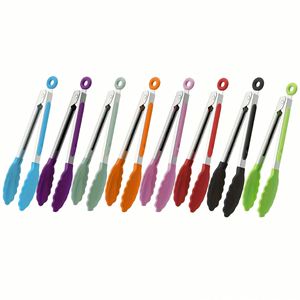 Pinzas de Cocina de Silicona Multicolor con Mango de Metal, Logotipo Personalizado Disponible en Pequeñas Cantidades, 5 Colores para la Cocina - Product Image 2