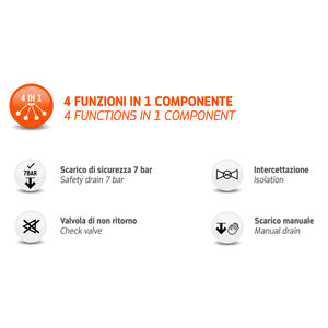 Groupe de sécurité en laiton 3/4 avec structure de boule manuelle de vidange droite pour les médias de gaz de pétrole d'eau - Product Image 3