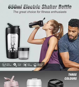 Bouteille de shaker de protéines avec mélangeur étanche à boule de mélange en acier inoxydable pour lait et <span class=keywords><strong>café</strong></span> Bouteille d'eau élégante pour boire - Product Image 6
