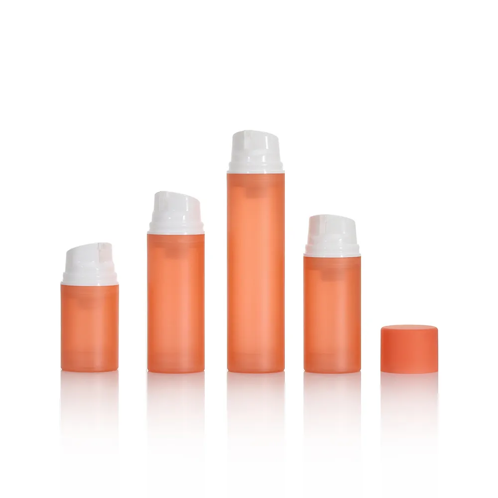 Botol plastik Losion, kualitas bagus 30ml 50ml 80ml 100ml 150ml 200ml botol kosmetik kaca tanpa udara OEM/ODM untuk Losion