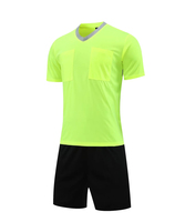 100% Polyester séchage rapide hommes Football arbitre Football maillot nouveau Design adulte sport uniforme chemise en gros en vrac blanc