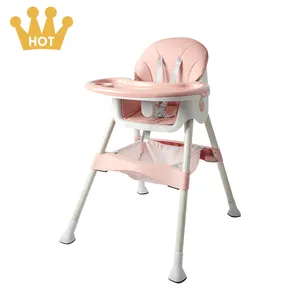 2022 Multi-function Baby Feeding Chair 3 In 1 Children Toddler High Chair