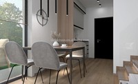 Cabine Moderne à Châssis en A Kit Triangulaire Maison Une Chambre Cottage Personnalisé Maison Préfabriquée de Luxe Villa Cottage Préfabriqué Maisons Modulaires
