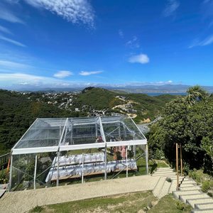 Tente extérieure élégante 8*<span class=keywords><strong>10m</strong></span> à double couche avec structure en alliage d'aluminium transparent pour les grands événements, mariages et salons professionnels - Product Image 2