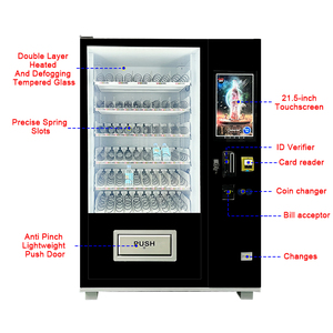 Mesin Penjual Minuman Soda Otomatis Kapasitas Besar Maquina Expendedora <span class=keywords><strong>Vendor</strong></span> Machine - Product Image 1