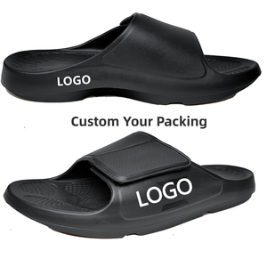 Pantoufles <span class=keywords><strong>orthopédiques</strong></span> avec sangle velcro pour hommes personnalisés avec soutien de la voûte plantaire coussin de massage des orteils <span class=keywords><strong>ouverts</strong></span> pour pieds plats confort d'été - Product Image 6