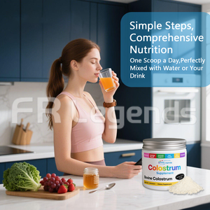 เครื่องดื่มนมเหลืองโคแบบกำหนดเองพร้อมสาร IgG สูง เสริมสร้างภูมิคุ้มกันและสุขภาพลำไส้ อาหารเสริมผงนมเหลืองโค - Product Image 3