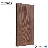 Tarimas de Madera Compuesta WPC para Exteriores, Resistentes al Agua, Cuadradas y Cepilladas, para Proyectos Residenciales de Patio, Terraza y Jardín