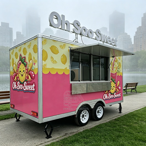 Heavy Duty Pizza Trailer Custom Fried Chicken Food Truck VIN Commercial <b>Kitchen</b> - Product Image 2