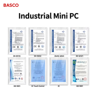 Mini PC industriel économique N2840 J1900 12V 8 Go de RAM 256 Go SSD Double LAN 2 RS232 VGA Linux Windows Ordinateur de bureau compact