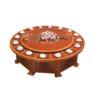 Mesa de comedor eléctrica para hotel Mesa Redonda grande automática para restaurante de <span class=keywords><strong>16</strong></span> personas - Product Image 3