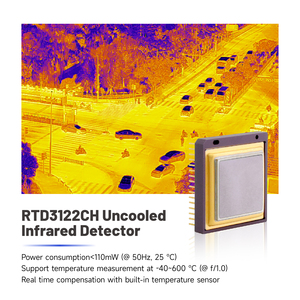 Ngoài trời sang trọng săn bắn hồng ngoại VOX microbolometer rtd3122ch 384x288 lwir hình ảnh Detector tầm nhìn ban đêm thiết bị CMOS cảm biến - Product Image 3