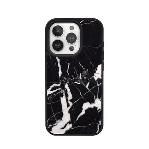 Natural <strong>Marble</strong> for for 15 Pro TPU PC Shockproof Mobile Phone <strong>Case</strong> with Lanyard - Product Image 6