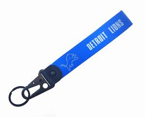 NFL Rugby América Fútbol Lanyard Llavero Correa de muñeca Cordón Estampado Terileno Poliéster Detroit Lions New York NFL Llavero - Product Image 6