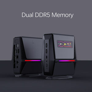 Nuevo Mini <span class=keywords><strong>PC</strong></span> Empresarial con IA VX6 AMD Ryzen 7 8845HS OEM al por Mayor, con Pantalla LCD, LAN Dual de 2.5G, DDR5, <span class=keywords><strong>PC</strong></span> de Escritorio <span class=keywords><strong>para</strong></span> Oficina Empresarial - Product Image 3
