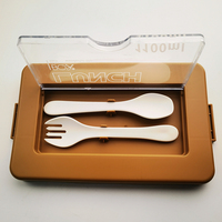 Boîte à lunch enfants haute qualité joint sûr boîte à lunch grande capacité micro-ondes Ultra léger micro-ondes sûr récipient alimentaire en plastique