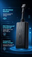 Rastreador GPS 4G para Vehículos CA003 para Gestión de Flotas, Sistema de Monitoreo en Tiempo Real