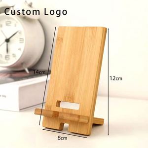 Elegant Wooden Phone Stand - Bamboo Crafted <b>Holder</b> for Desk Decor - Product Image 4