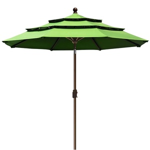 Parasol de patio carré 3m x 3m, parasol d'extérieur pour café, vélo, cantilever+extérieur+patio+parasol - Product Image 1