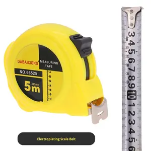 Ruban à mesurer <span class=keywords><strong>en</strong></span> acier inoxydable à remontage automatique 2m-10m Métrique Haute résistance à l'usure Boîte à <span class=keywords><strong>mètre</strong></span> Règle 0,12 mm Épaisseur de la lame 12,5/19/25 mm - Product Image 3