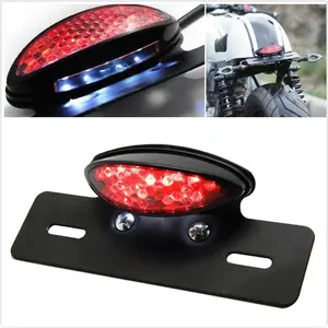 Luz LED trasera de freno impermeable de 12V, luces de matrícula para camión, ATV, remolque, <span class=keywords><strong>Cafe</strong></span> <span class=keywords><strong>Racer</strong></span>, Honda, motocicleta - Product Image 2