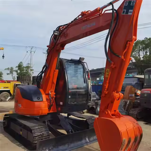 Máquina de construcción popular Hitachi Zaxis 75 japonés de segunda mano Mini 7,5 toneladas usado Hitachi Zx75us excavadora para la venta - Product Image 2