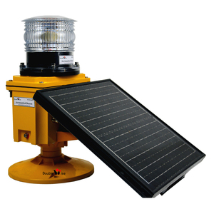 Éclairage d'identification aéronautique d'aéroport FAA, balise d'aérodrome à LED alimentée par l'énergie solaire à bas prix - Product Image 1