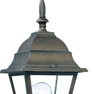 HMS 12W ha condotto il braccio oscillante per esterni luce da parete marrone antico IP65 impermeabile alimentazione solare colore bianco caldo acciaio inossidabile E27 - Product Image 4