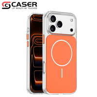 Coque de téléphone magnétique mate antichoc pour iPhone 16 Pro Max, compatible également avec iPhone 17 Air et 15 Pro Max