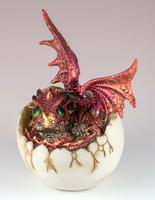 Figurine d'œuf Dragon rouge, éclosion depuis l'oeuf, jouet de bébé