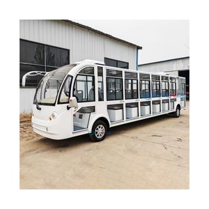 Highest Quality Zhenda Electric Mini Sightseeing Bus 11 Seats 30km/h New Products City Bus for Sale with CE Certification - Product Image 1