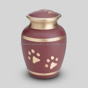Venta caliente de latón para gatos y perros Urnas funerarias para mascotas para cenizas de gatos y perros Urnas al por mayor a bajo precio - Product Image 1