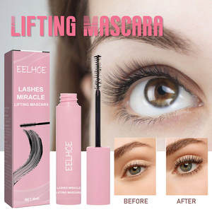 Máscara de Pestañas Negra EELHOE, Hidratante, Rizador de Pestañas, Maquillaje Negro Hermoso y Duradero, Sin Manchas - Product Image 4