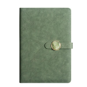 Customized Pu Leather Notebook Business Gift Set Wireless Perfect Binding Personalization Digital Printing 80G Daolin Paper - Product Image 1