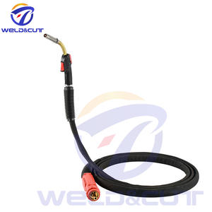 Mig <span class=keywords><strong>Mag</strong></span> <span class=keywords><strong>Kemppi</strong></span> MMT27 MIG Gun 4.5m 270A Type de soudage refroidi au gaz - Product Image 1