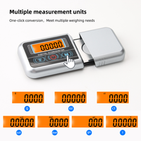 Jauge de force d'aiguille de tourne-disque professionnelle avec écran LCD rétroéclairé et alimentation par piles pour bras de lecteur et cartouche phono