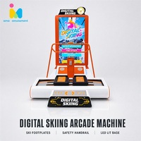 Machine de jeu d'arcade de ski en salle, simulateur de ski à monnayeur, jeu vidéo sportif pour parc d'attractions