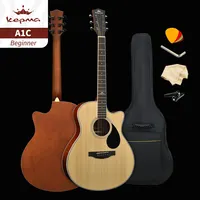 Kepma violão d1c folk iniciantes, meninas, meninos, instrumentos musicais iniciantes especiais, feito na china, fábrica, guitarra elétrica acústica