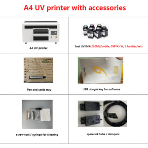 DOMSEM Digital Direct Diy Pen Carte d'identité Pvc Verre Cuir Bois Led Imprimante UV A4 multifonctionnelle pour <span class=keywords><strong>Lego</strong></span> Flatbed Uv Prin - Product Image 3