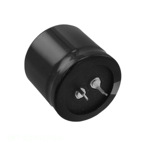 Distributeur agréé EET-ED2G271EA Condensateur en aluminium 270µF 20% 400V SNAP TH à montage traversant 270 µF - Product Image 1
