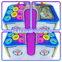 Machine d'arcade à pièces de haute qualité plus récent Whack Mole Hit UFO Kids 'Frapper Pig Hammer Game-Vente en gros pas cher