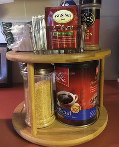 Oem tre lười biếng <span class=keywords><strong>Susan</strong></span> tutantable <span class=keywords><strong>10</strong></span> <span class=keywords><strong>inch</strong></span> quay gia vị giá đựng thức ăn tủ bếp lưu trữ Bàn xoay cho gia vị, gia vị - Product Image 5