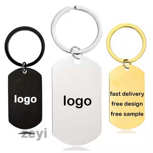 Llavero con Logotipo Personalizado, Imagen, Texto, Fecha, Colgante Militar, Regalos Conmemorativos para <span class=keywords><strong>Pascua</strong></span>, Mensaje con Foto Personalizada y Fecha - Product Image 1