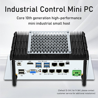 Nueva Mini PC Industrial Intel Core I7 de Doble Núcleo, SSD, DDR4, Enchufes US/AU, Mini Computadora con Gráficos Integrados para PLC, HMI, SCADA