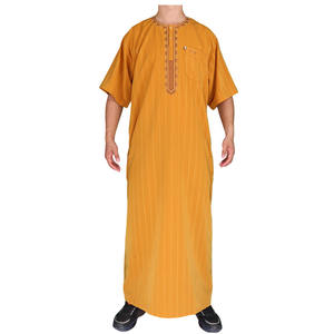 Vente directe d'usine de thobe <span class=keywords><strong>pour</strong></span> hommes de style marocain de haute qualité <span class=keywords><strong>pour</strong></span> la prière - Product Image 3